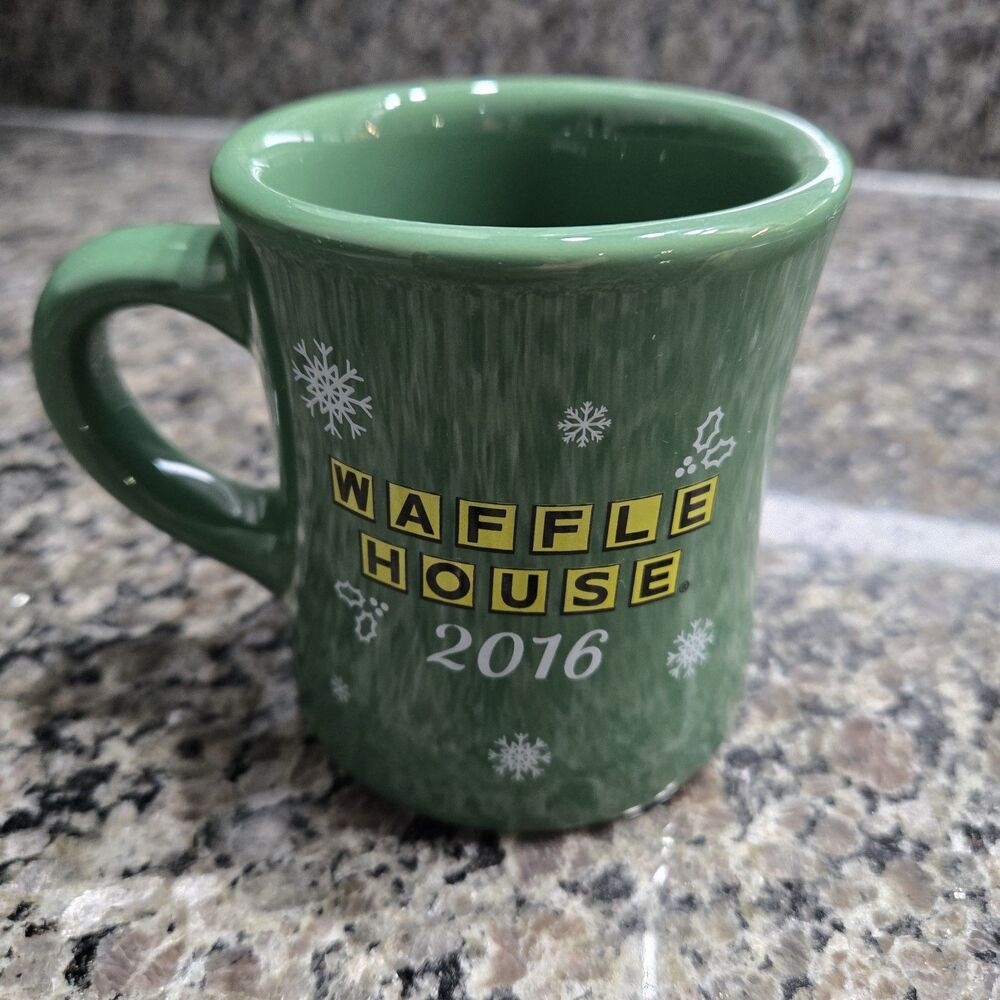 Waffle House 2016 Christmas Coffee Cup Limited Edition, Happy Holidays Mug
